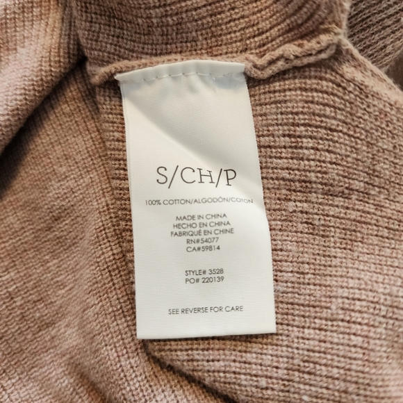 Cabi Oversized 3/4 length Dusty Rose Sweater Size Small - Picture 8 of 8